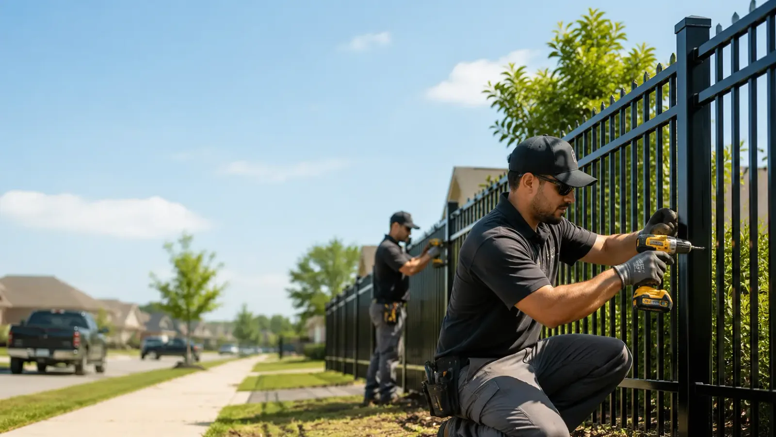 Metal Fence Installation in Michie, TN